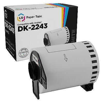 LD Compatible Set of 5 DK-2243 White Paper Tape Roll for Brother QL1050