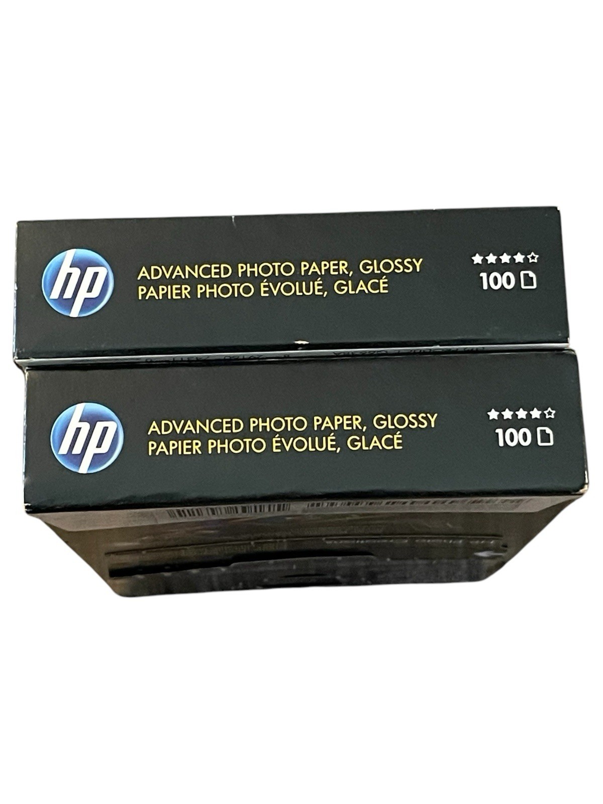 Lot 2 NEW Hewlett Packard Q6638A 4 x 6 inch Glossy Printer Paper – 100 Sheets