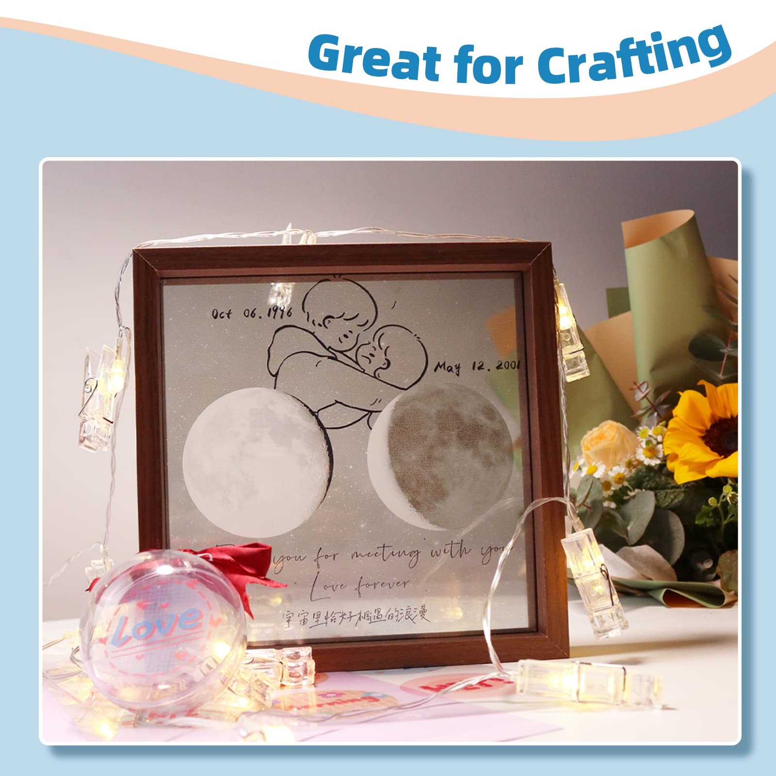 Uinkit 30 Sheets Pintable Transparency Film Acetate Clear Transparent