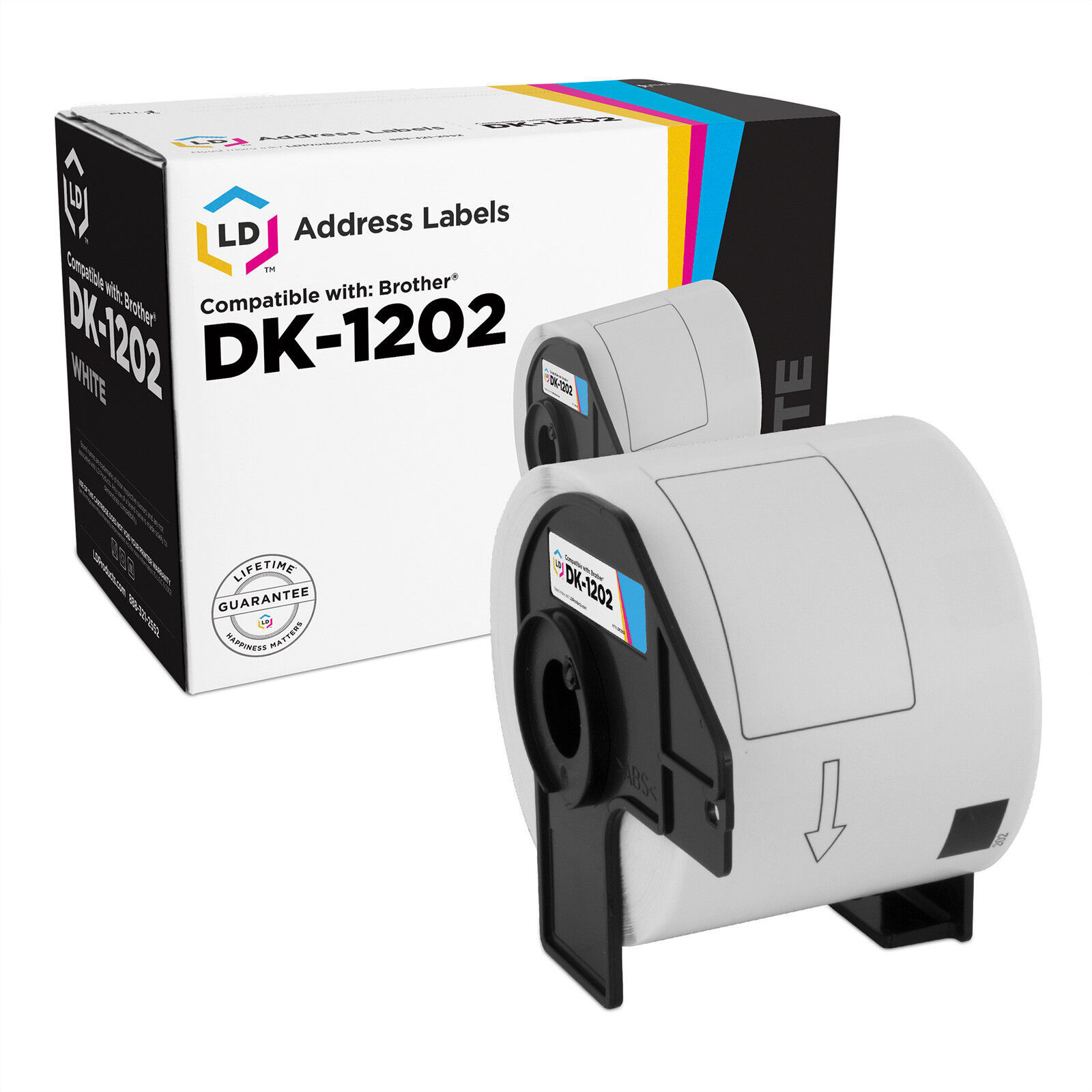 LD Compatible Brother DK-1202 Shipping Labels / 2.4 in x 3.9 in