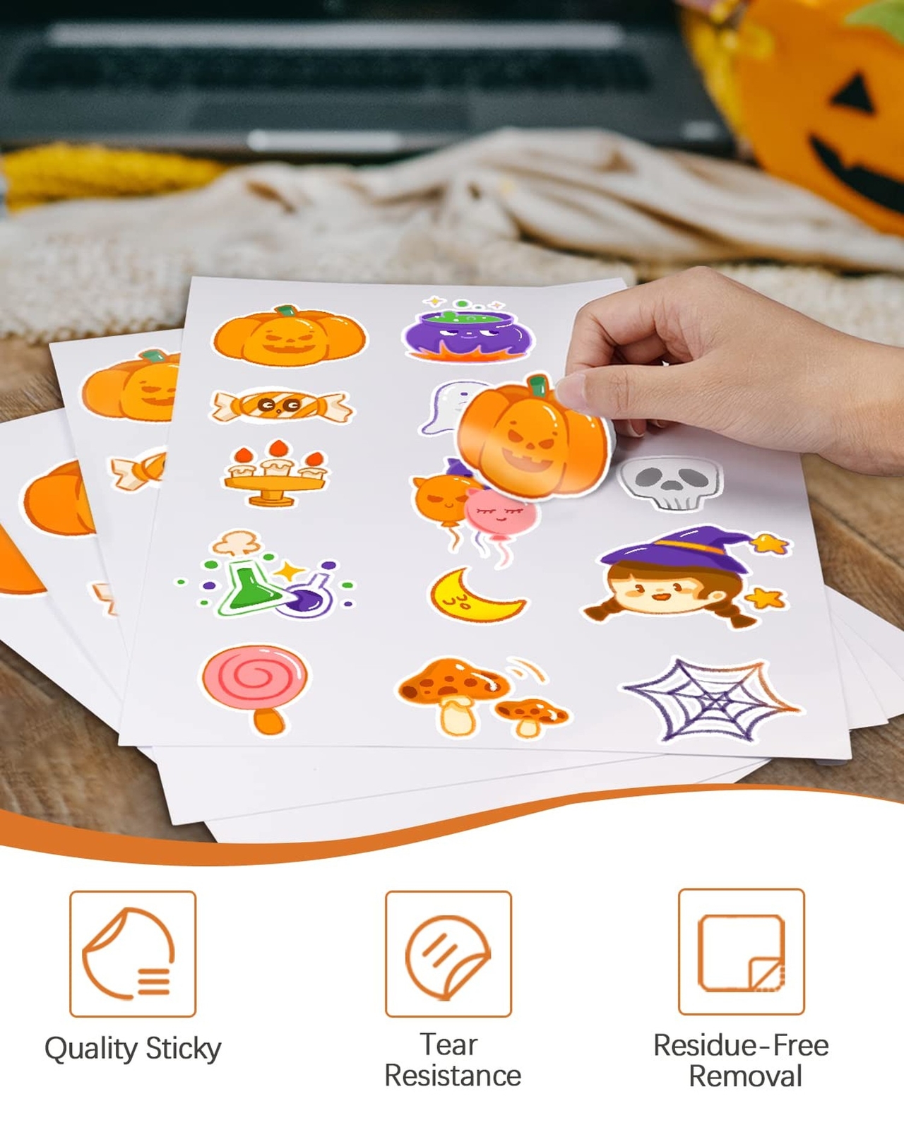 QYH Premium Printable Vinyl for Inkjet Printer-120 Matte Waterproof Sticker P…