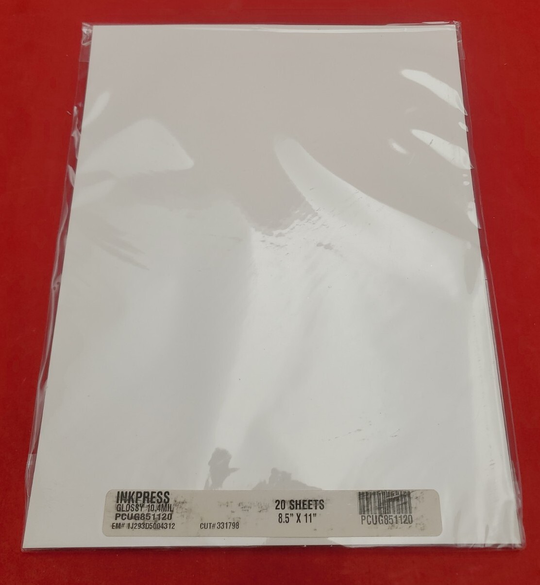 Inkpress Glossy Photo Paper 10.4MIL Box Of 400 Sheets (8.5×11″), #PCUG851120