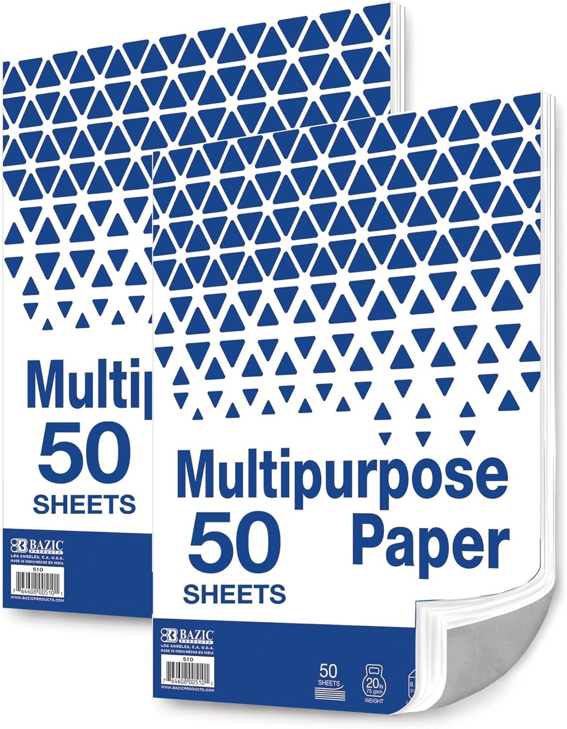 8.5″x11″ White Printer Paper – Ideal for School & Office, 100 Sheets
