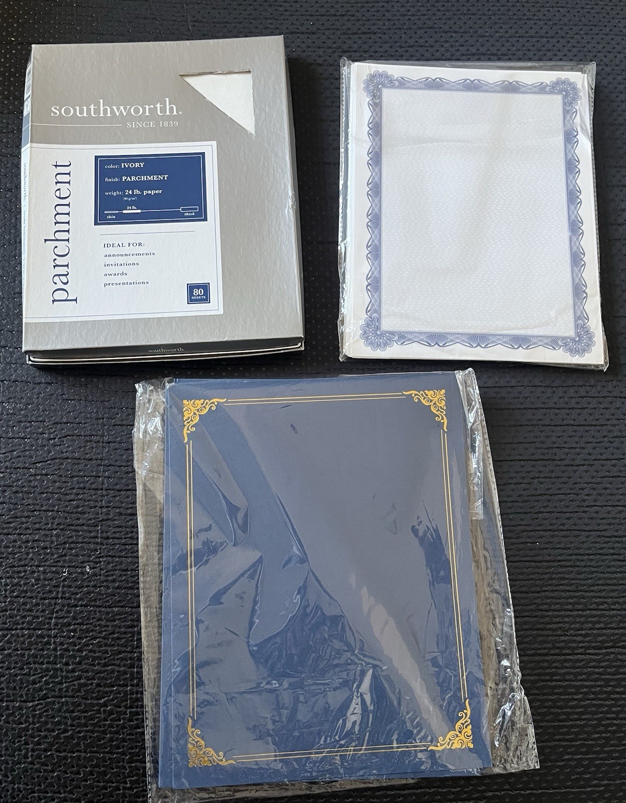 Southworth 564C 25% Cotton Linen Business Paper Ivory 24 los. 8-1/2 x 11 80/Box