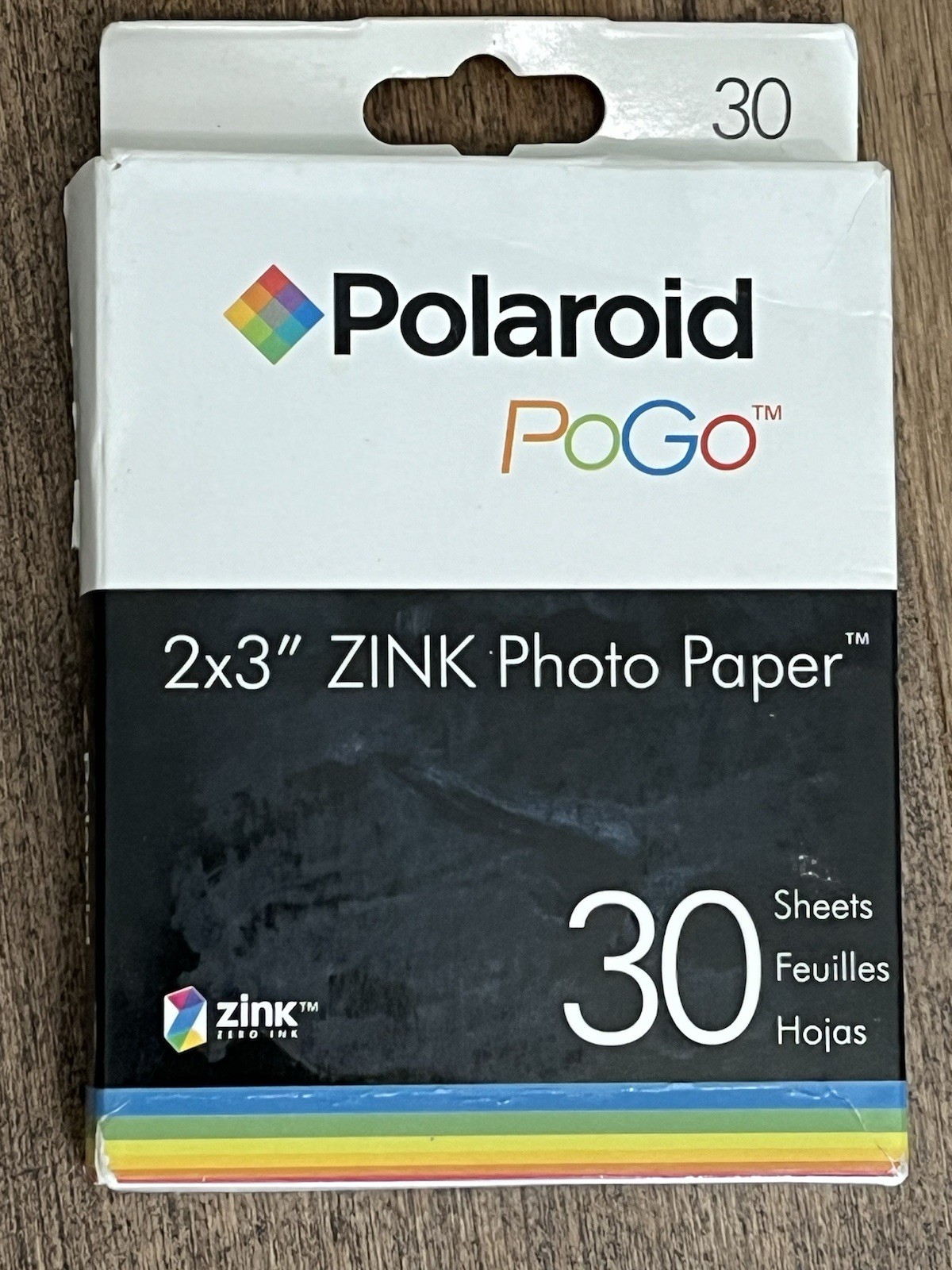 Polaroid PoGo 2×3″ Zink Photo Paper 30 Sheets New Lot of 3