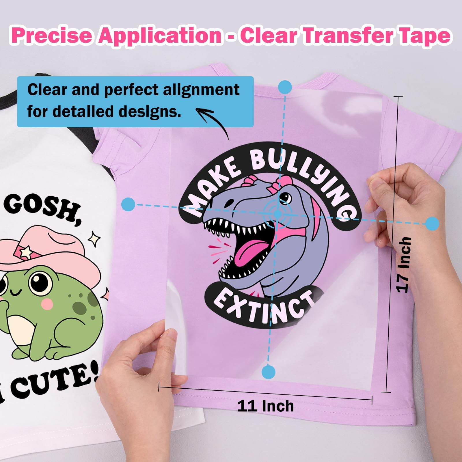 Heat Transfer for Heat Transfer for T-Shirts 1 roll, 11.7″ X 170″ Masking Fil…