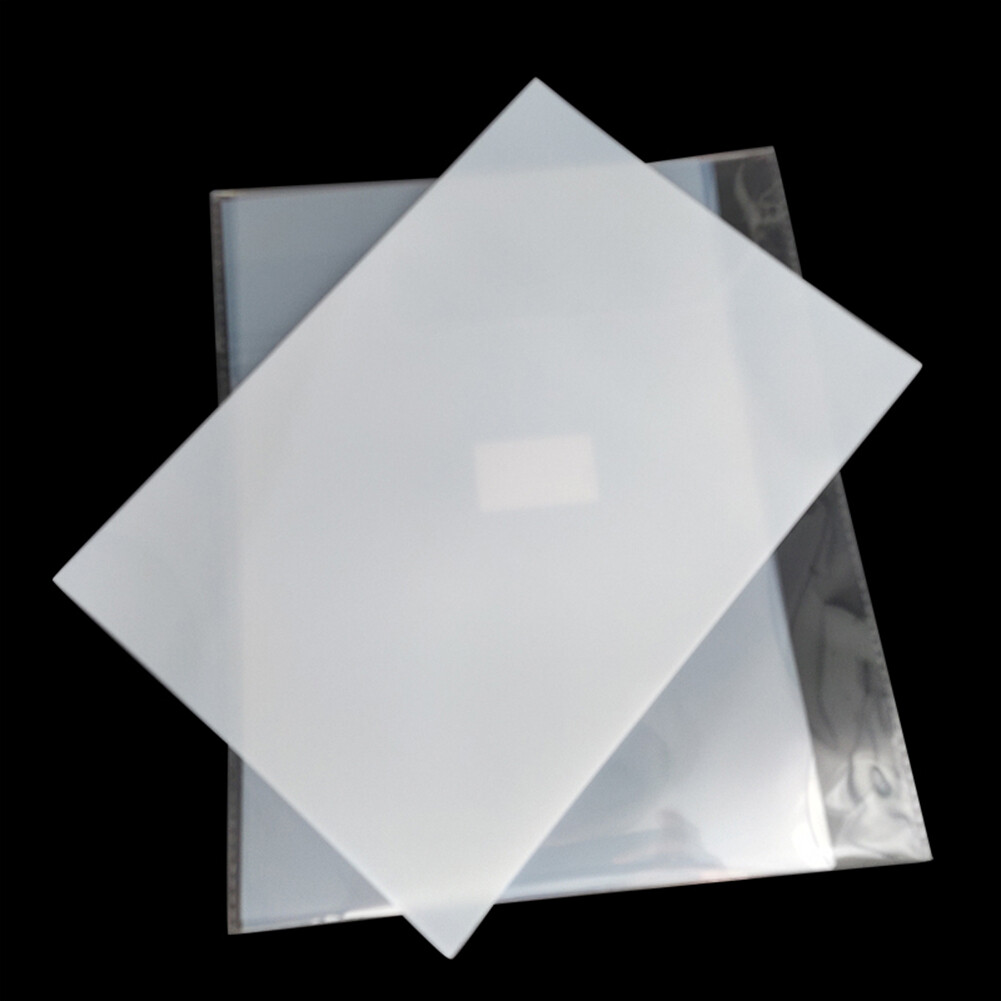11″x17″，Waterproof Quick Dry Milky Inkjet Screen Printing Film，50 sheets