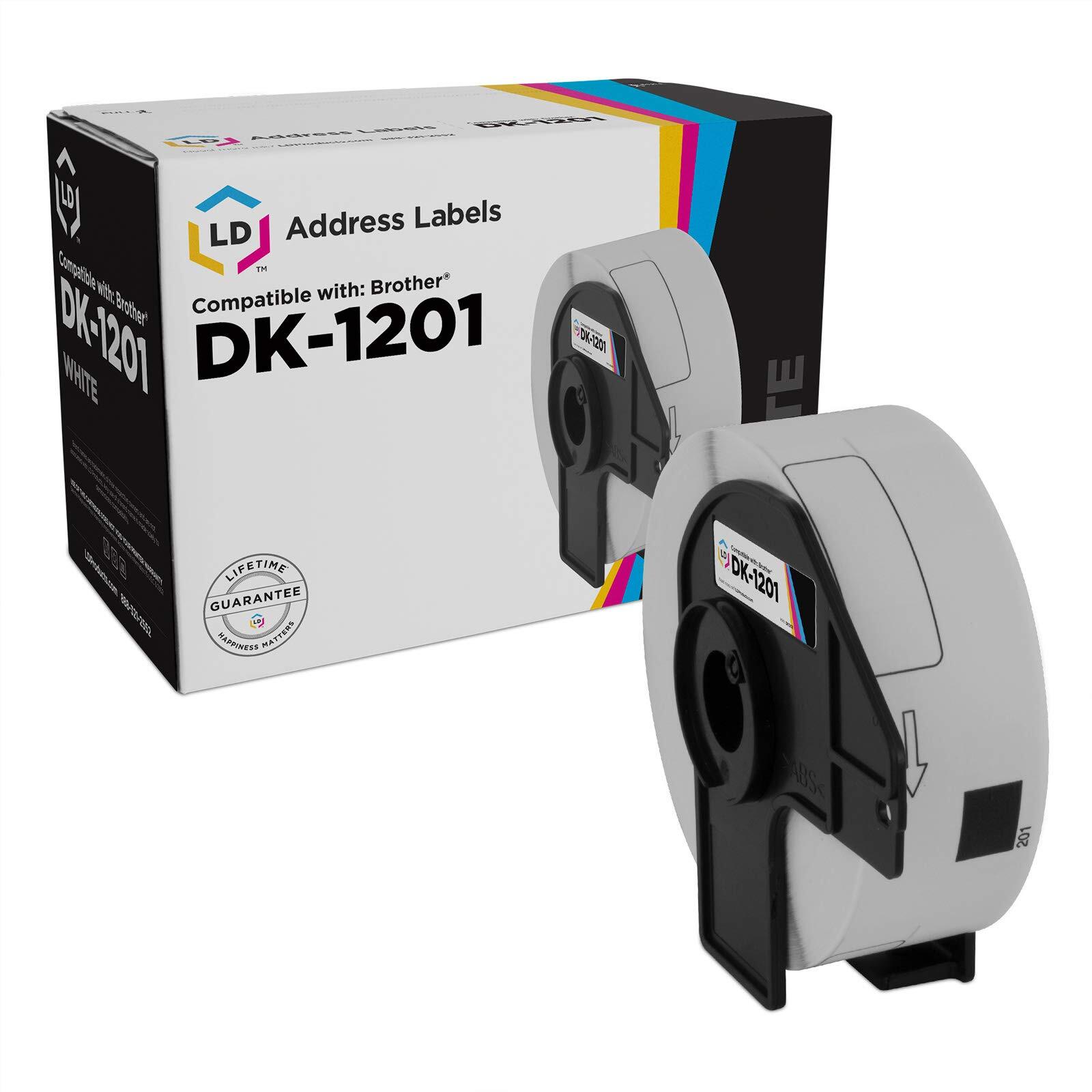 LD Compatible Brother DK-1201 Address Labels / 1.1 in x 3.5 in