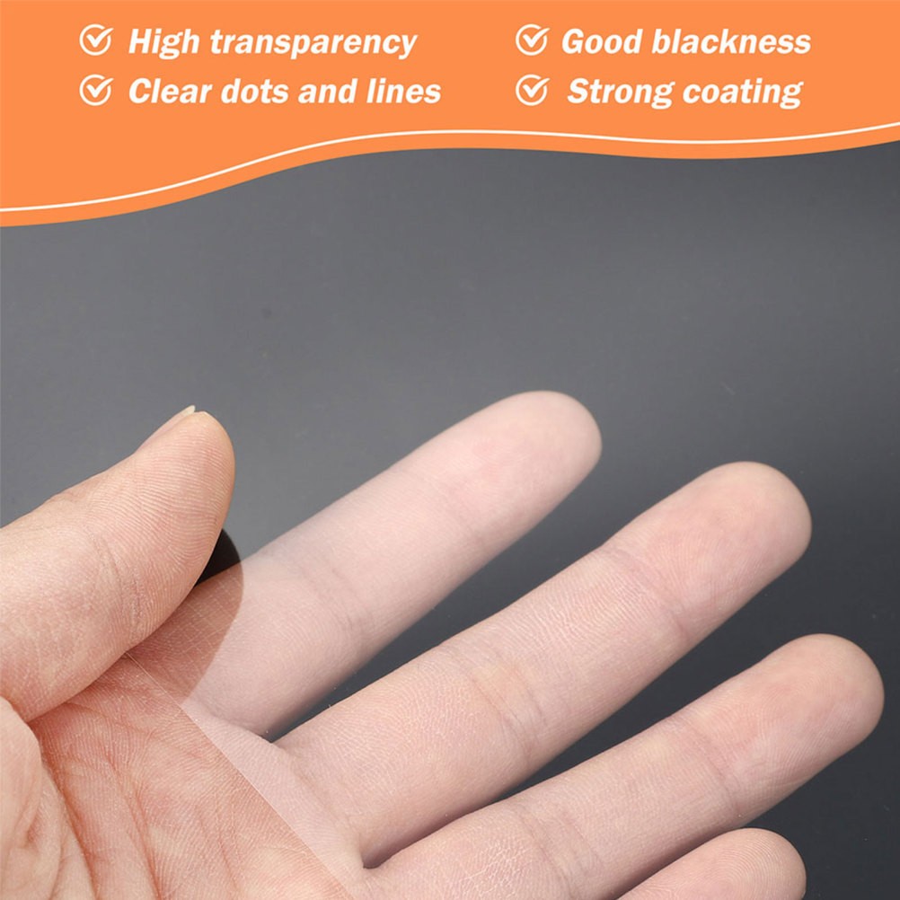 Clear Transparency Film Sheets for Overhead Projector and Screen Print Use