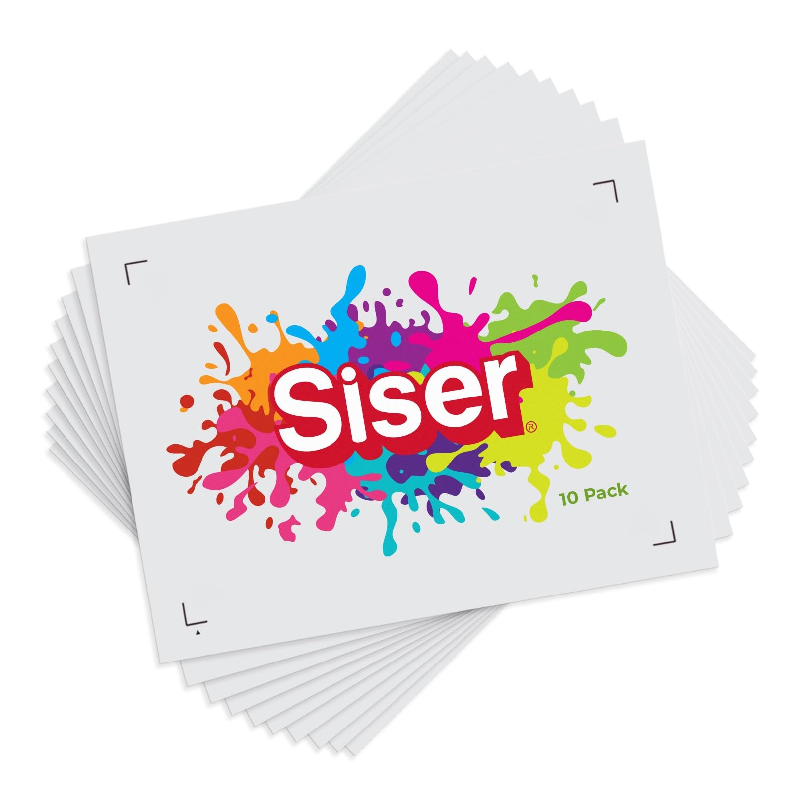 10 Sheets 8.4×11 Inch EasyColor DTV Heat Transfer Vinyl Inkjet Printer