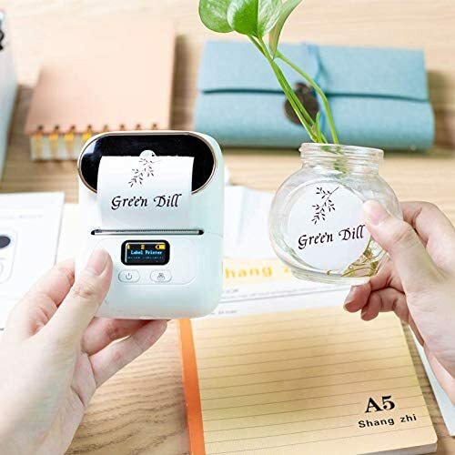 3 Rolls 50×50mm Round White Self-Adhesive Thermal Label for Phomemo M110/M200