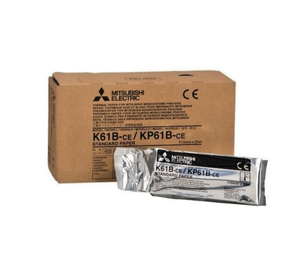 Termopapír Mitsubishi KP61B-CE / role, 110mm x 20m