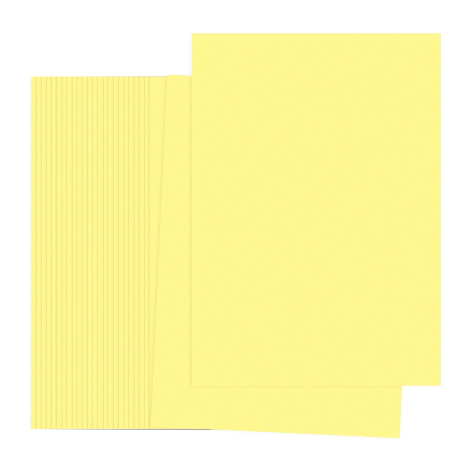 Light Yellow Color Copy Paper, 50 Sheets 11.7×8.3″ A4 70gsm