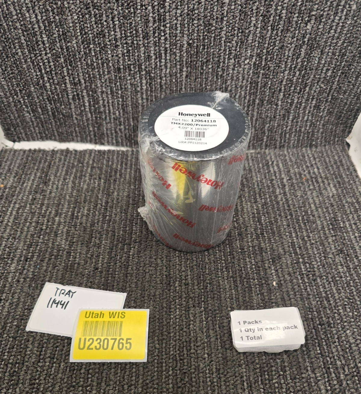Honeywell 12064118: 4.09″ x 18036″ TMX2200 Premium Wax/Resin Ribbon