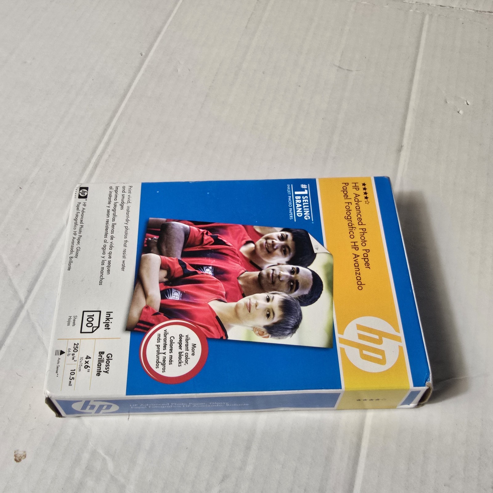 Hewlett Packard Q6638A 4 x 6 inch Glossy Printer Photo Paper – 100 Sheets