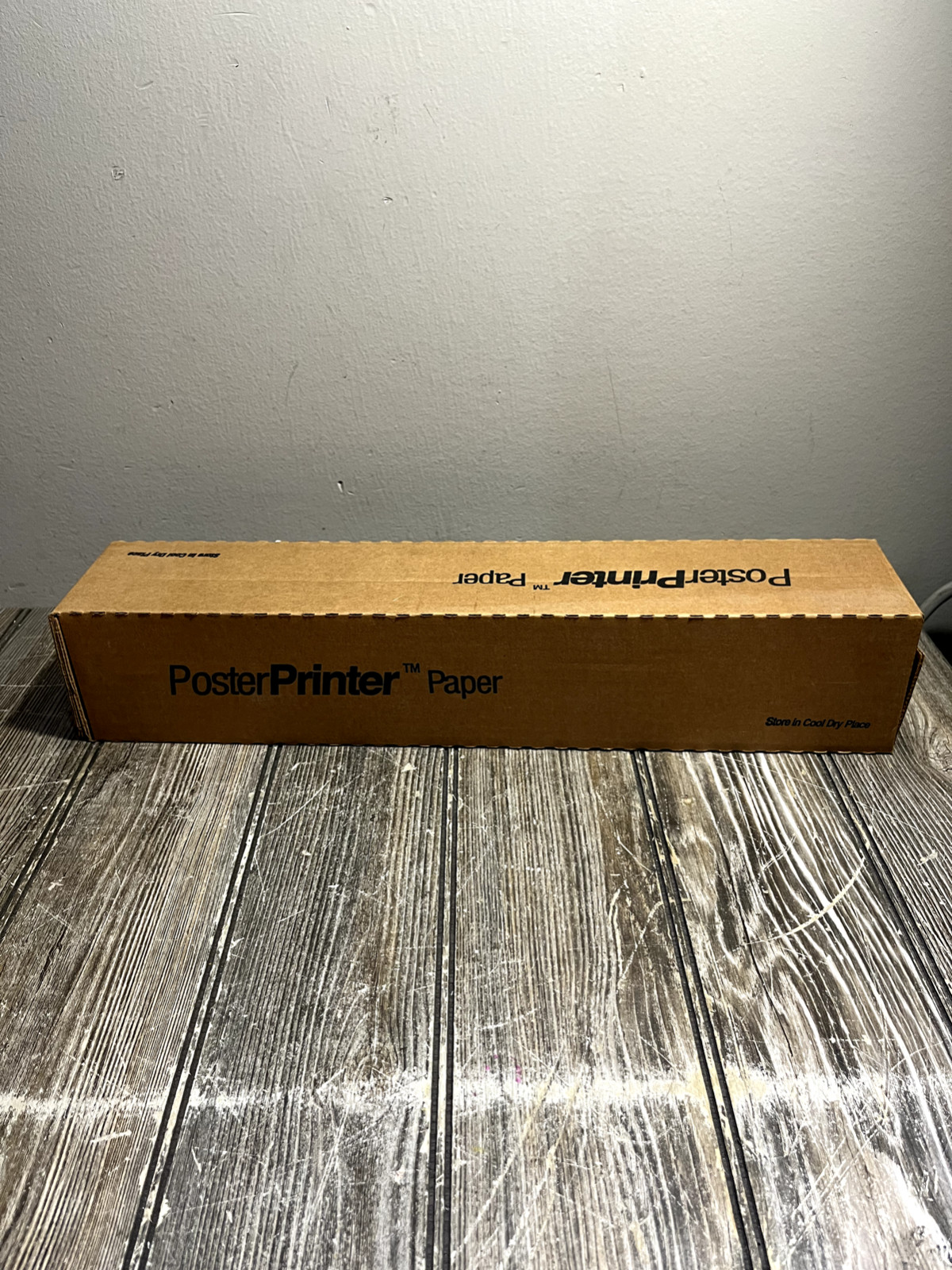 Thermal Transfer Plus (TTP) Paper , Black on White 17 in. Paper -New