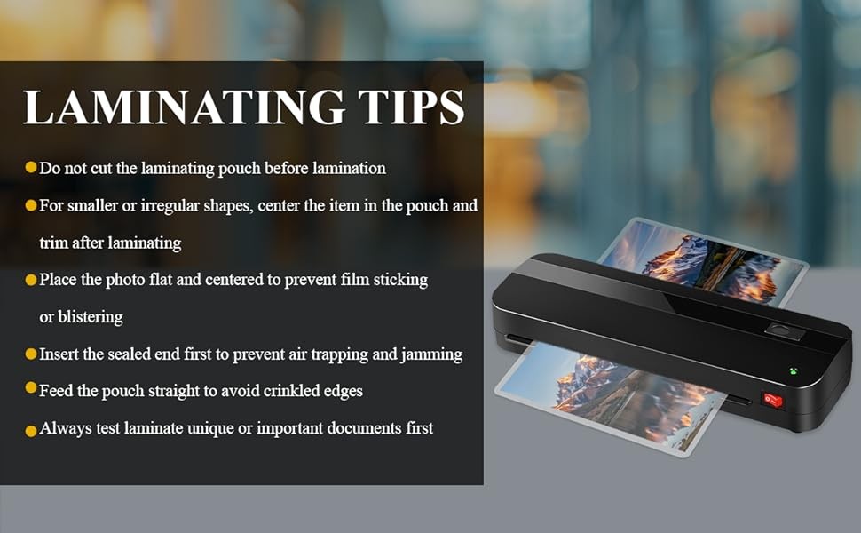 Laminating Sheets 8.5 x 11, 200 Pack Thermal Laminating Pouches 3 mil, Clear