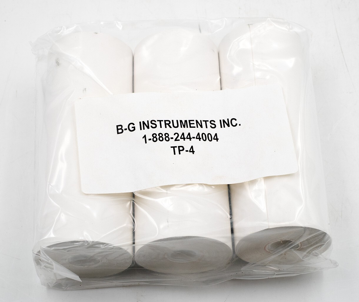 B-G INSTRUMENTS TP-4, Thermal Paper 4.5″ wide x 82′, Pack of 3