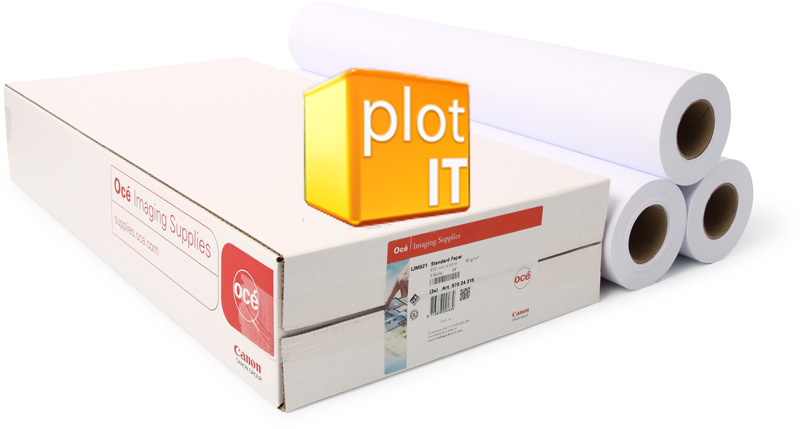 6 x Designjet 90grm CAD Plotter Paper 914mm x 50m 36″
