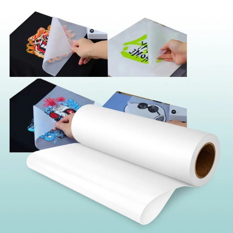 33cm*100m 75U PET Heat Transfer Film for Tshirt T-Shirt Custom Printer