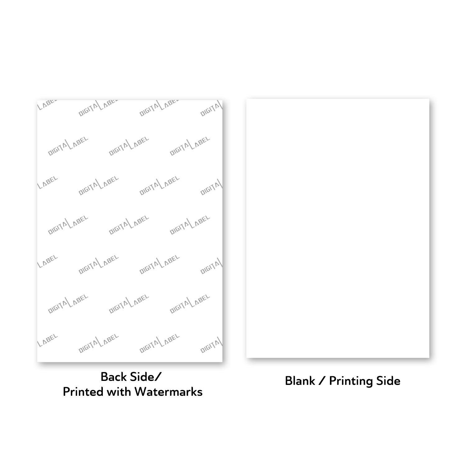 95% Clear Sticker Paper for Inkjet Printer – Waterproof Printable Vinyl Stick…