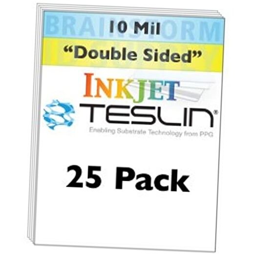 Inkjet Teslin Synthetic Paper – 25 Sheets
