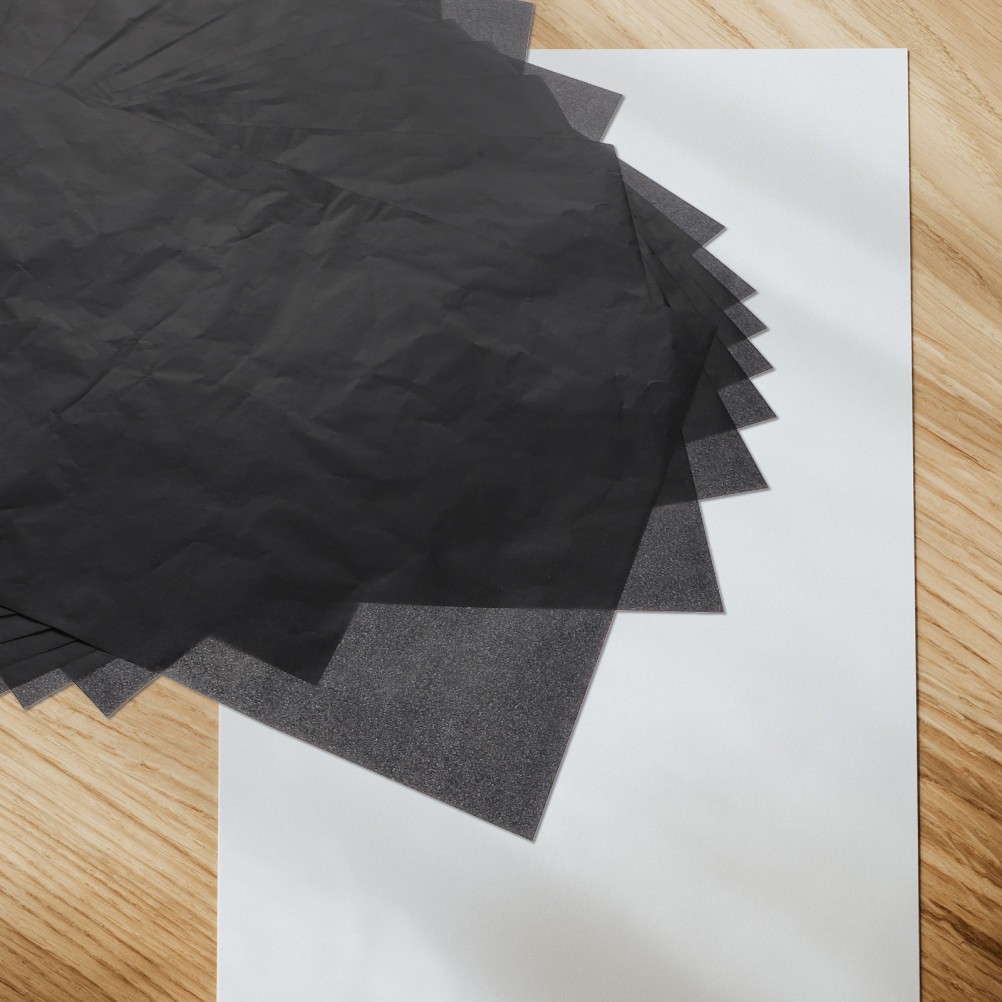 Durable Carbon Paper 25Sheets Black Transfer Paper for Home and DIY Projects