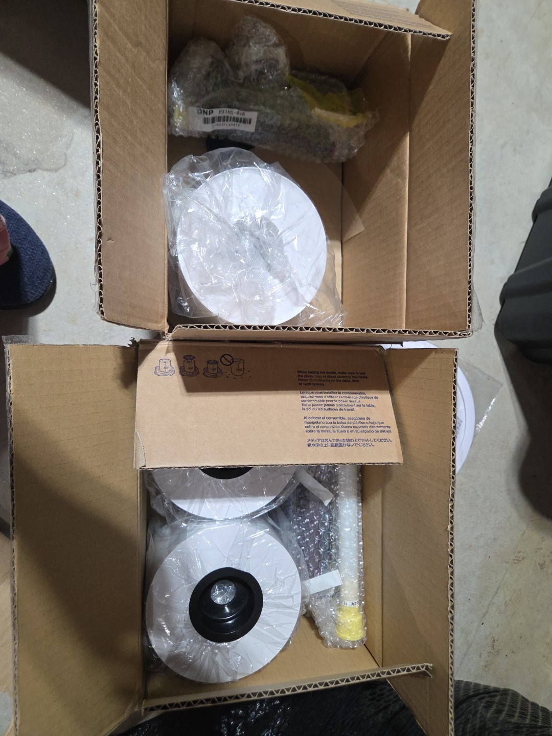 3 DNP RX1HS 4×6 Media Print Kit RX1HS, 3 sets paper & ink, 2100 Prints