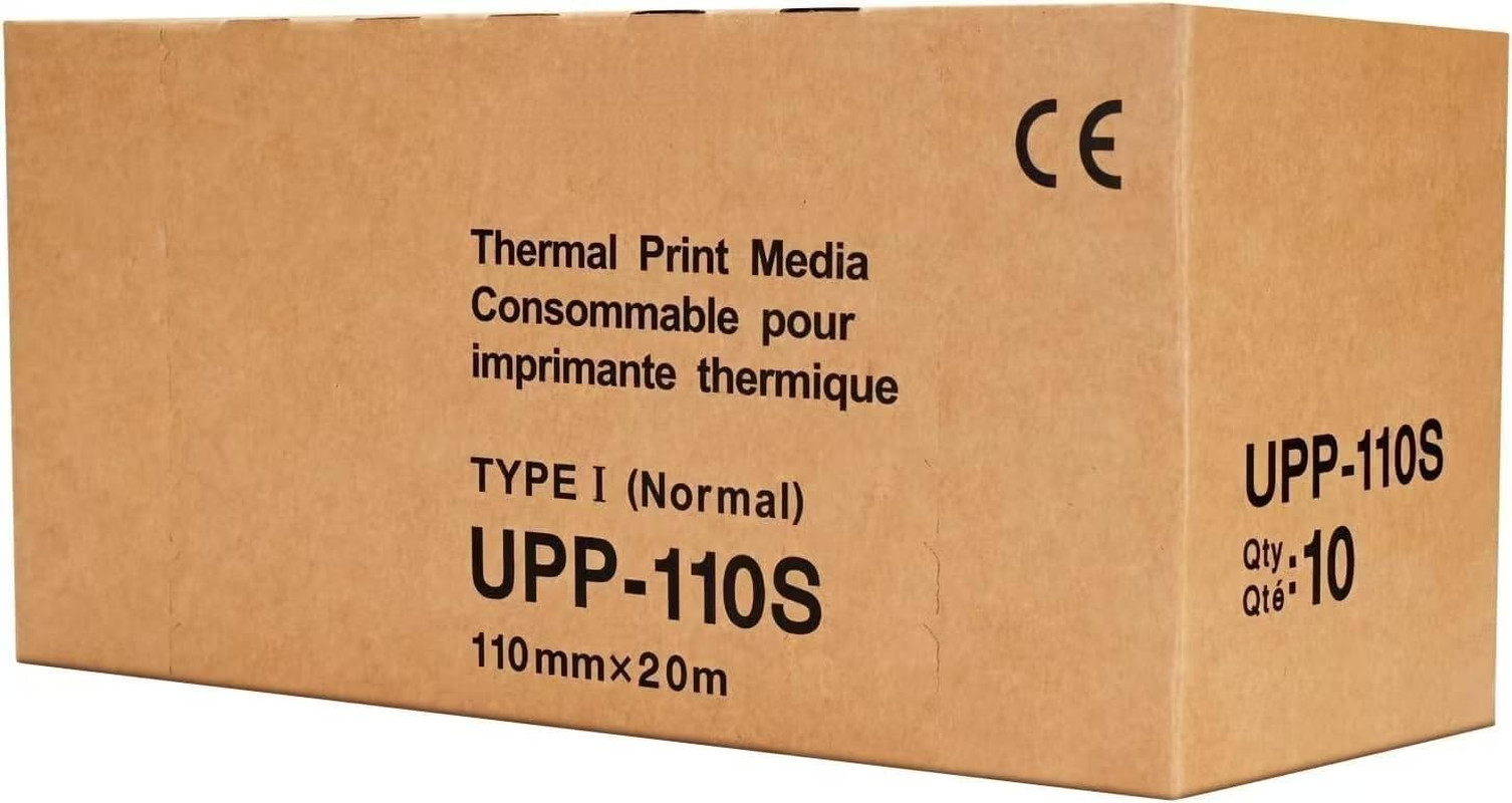 Ultrasound Paper UPP-110S Ultrasound Film/Media 10 Rolls,Type I Thermal Print Fi