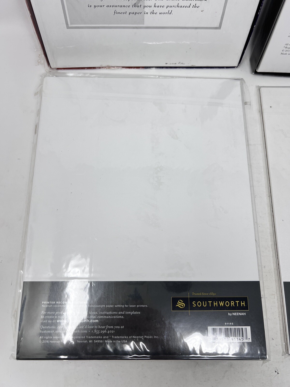 Lot Of 4 Packs Of Specialty Printer Paper Resume Fine Double Color Cover Stock
