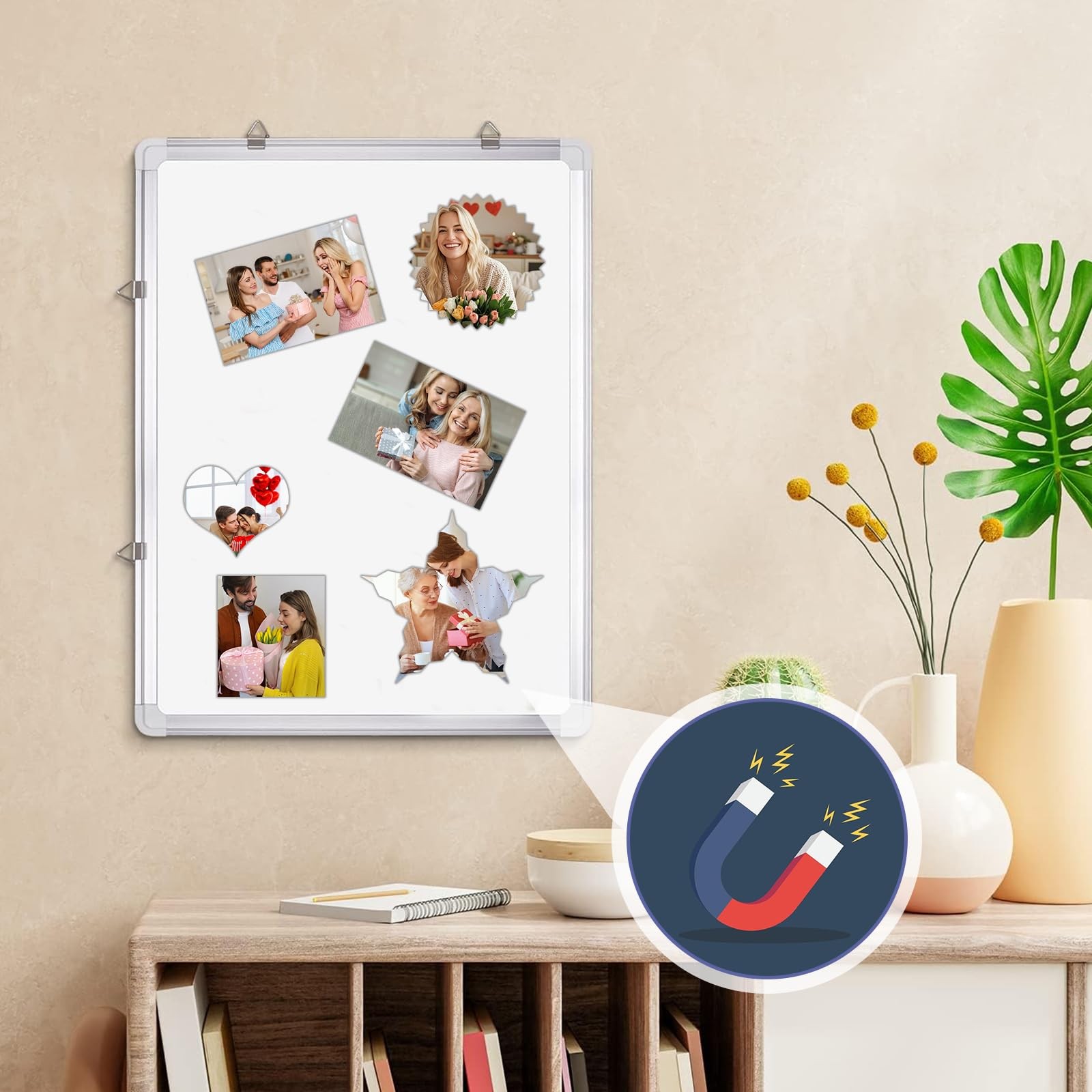 Printable Magnetic Sheets 8.5×11 Inches Matte Magnet Paper Sheet 24 Pcs Non A…