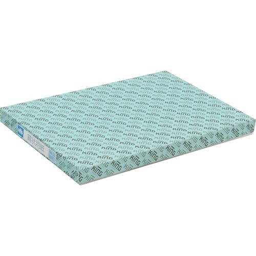 King Corporation Certificate Paper B4 Wide Vertical Border No Clouds 100 Sheets