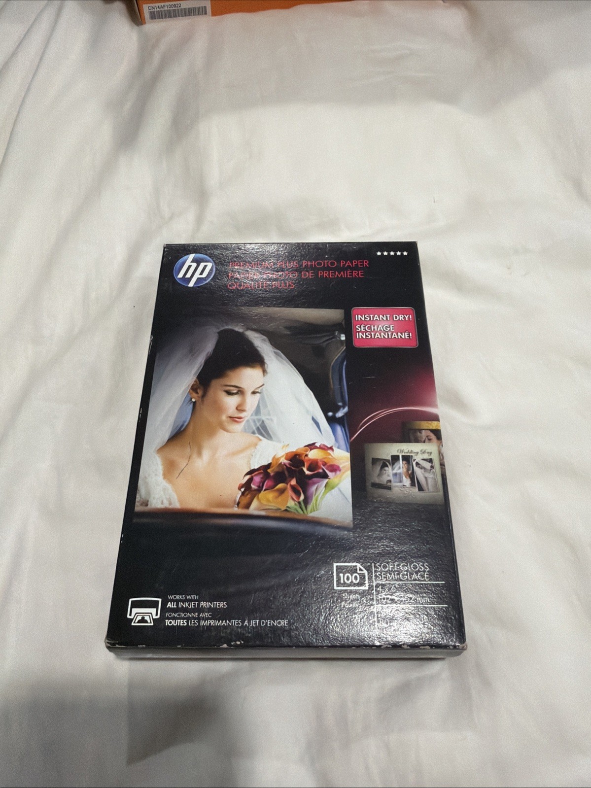 HP Premium Plus Soft Gloss Photo Paper Glossy 80lb 4×6 100pcs/Sheets (NEW)