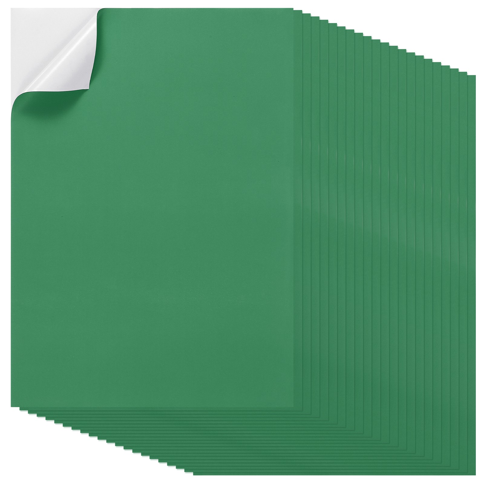 40 sheets of stickers A4 for labels, green sticker paper, 40pcs for shipping