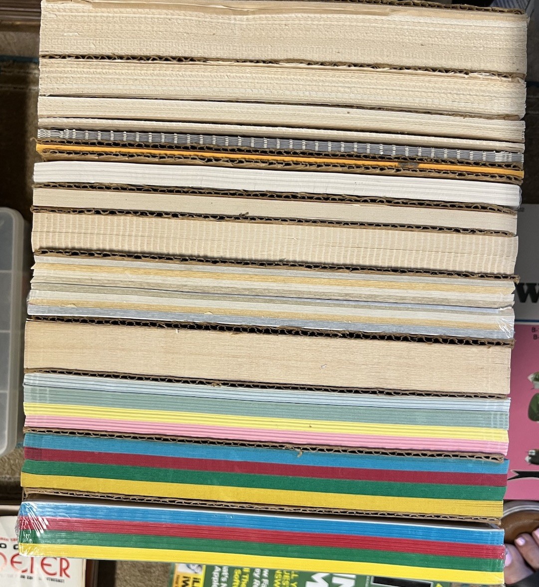 Over 1500 Sheets Dot Matrx Tractor Feed Computer Paper Continuous NOS