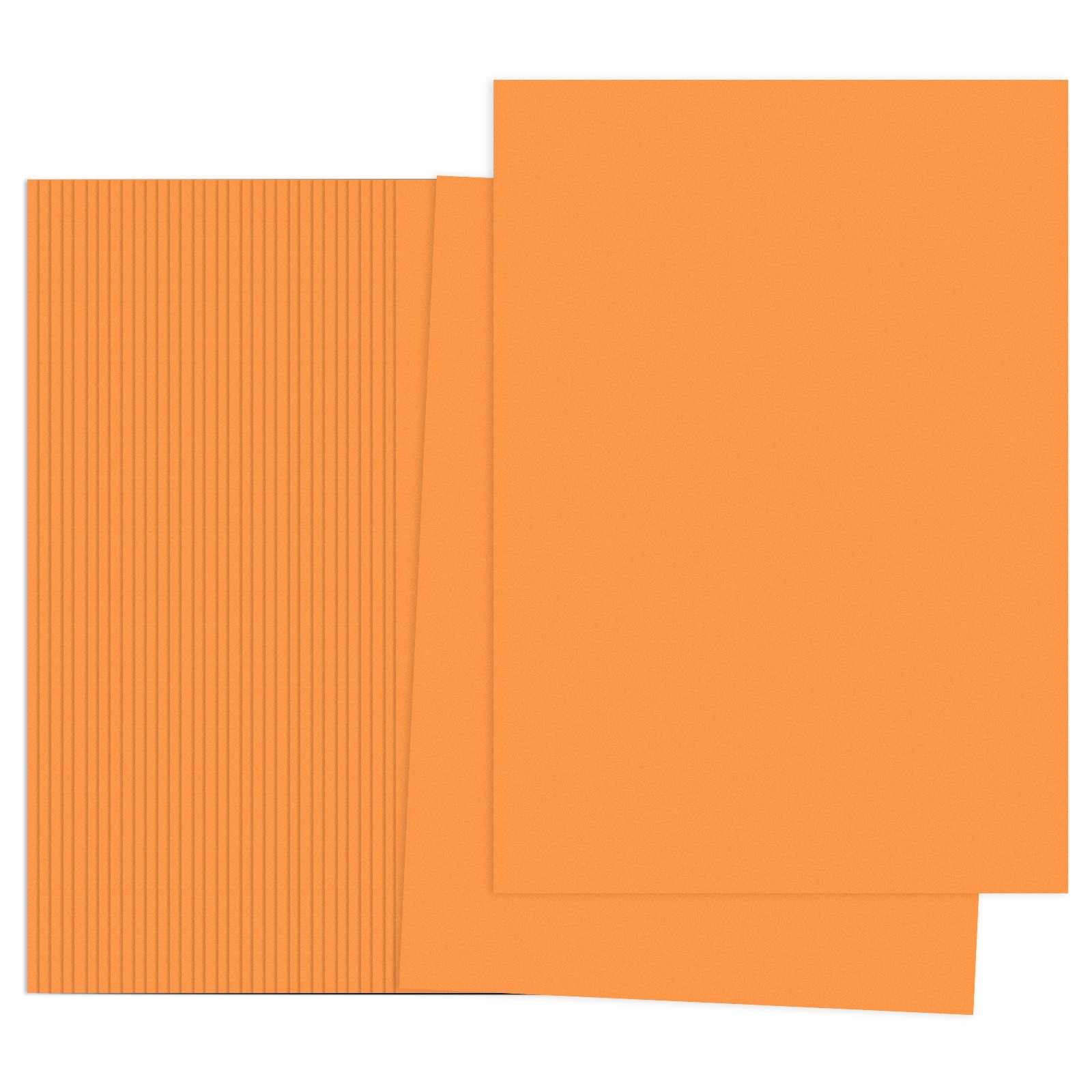 Orange Red Color Copy Paper, 100 Sheets 8.3×5.9″ A5 70gsm