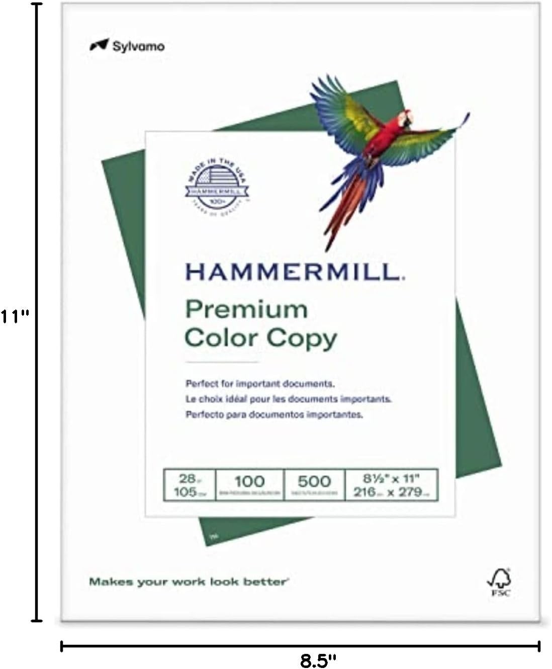Color Copy Paper 28lb – Forest Stewardship Council Certified