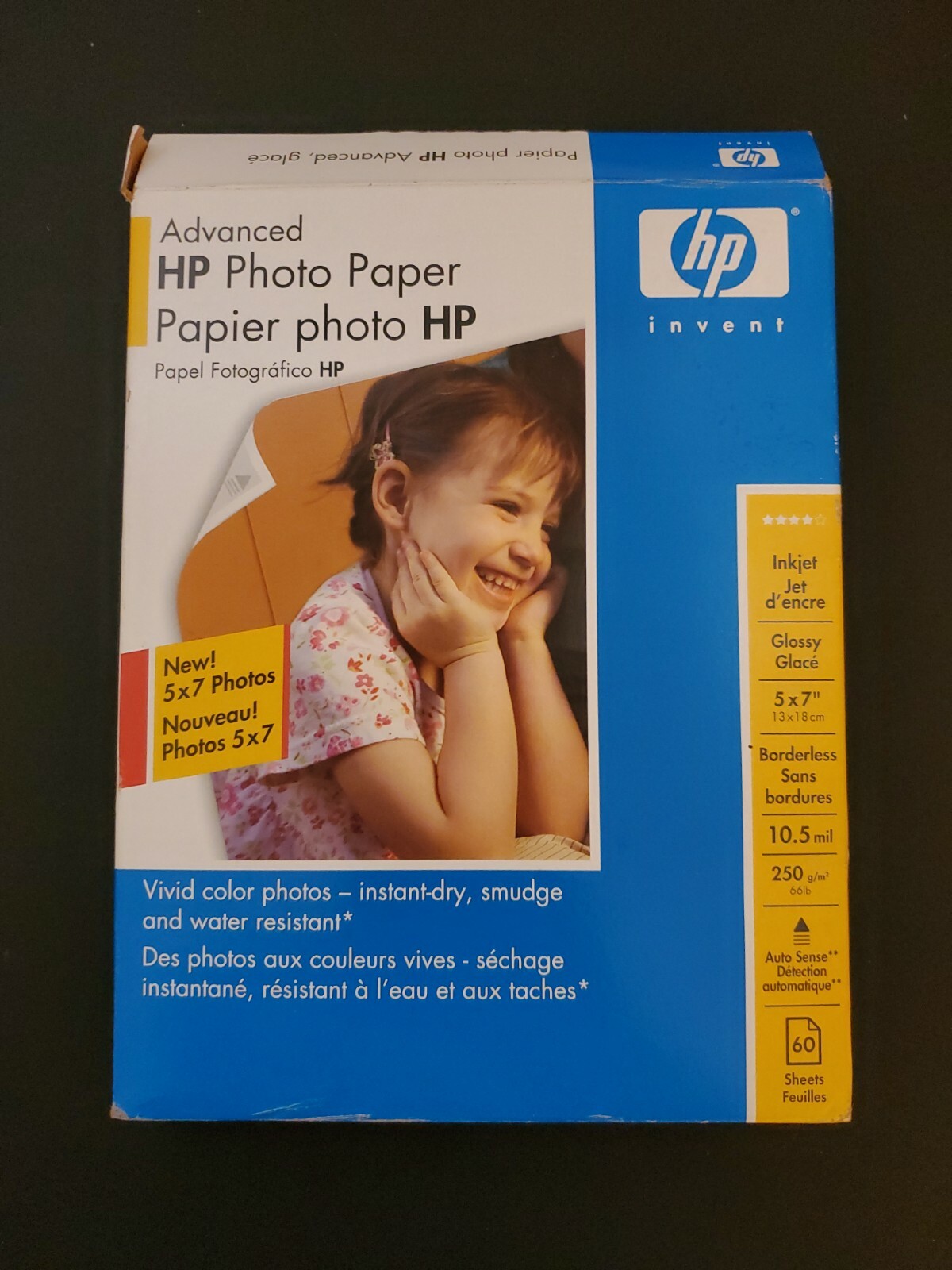 Hewlett Packard Q6638A 4 x 6 inch Glossy Printer Paper – 100 Sheets- Open Box