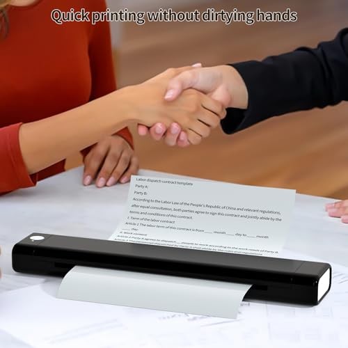 8.5 x 11 Thermal Printer Paper, 100 Sheets, US Letter Size, Compatible with JADE