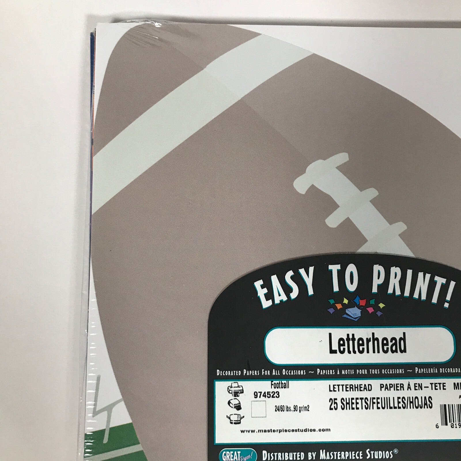Great paper Kinkos Gibson 50ct/25ct Sports Football 8.5in X 11in Printer Paper