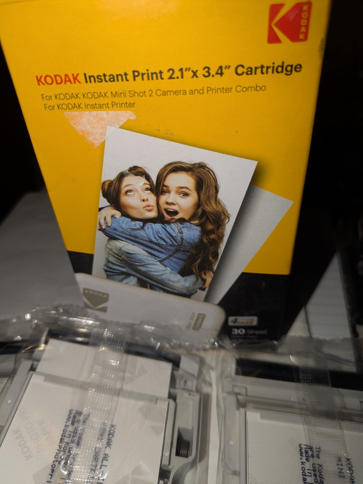 Kodak ICRG 230 Mini Shot 2 Instant Cartridge 30 Sheets 2.1×3.4 OEM