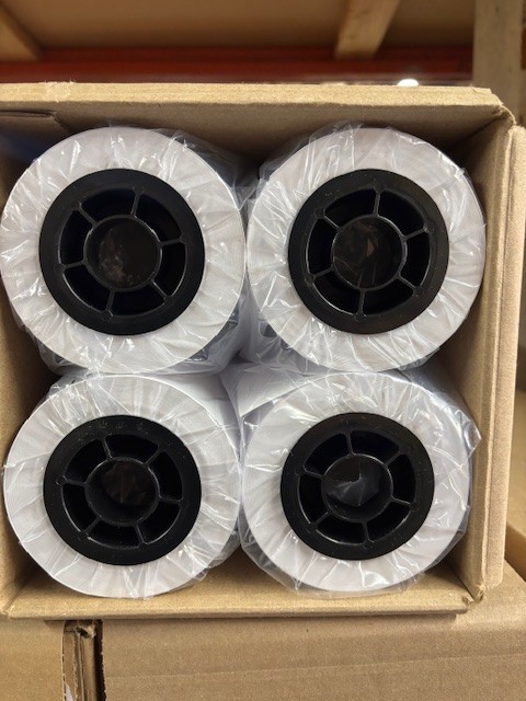 4 ROLLS 36” X 150′ 20LB Bond HP DesignJet Plotter Paper