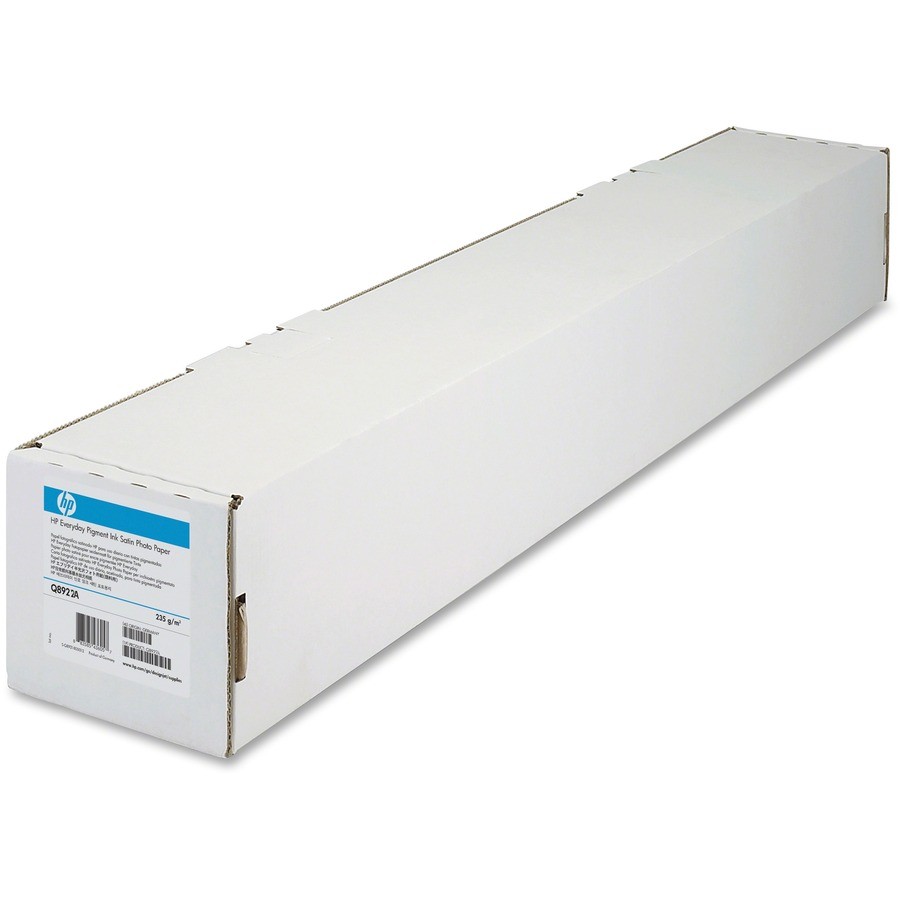 HP Everyday Inkjet Print Photo Paper 42″ x 100 ft Satin White Q8922A