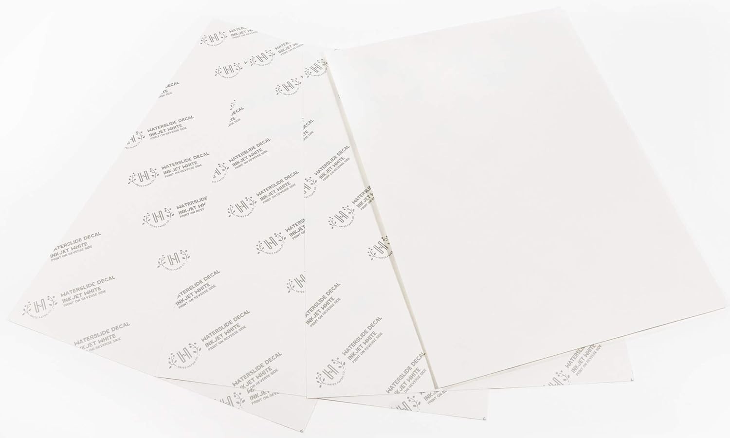 Waterslide Decal Paper Inkjet White A3 Size 20 Sheets