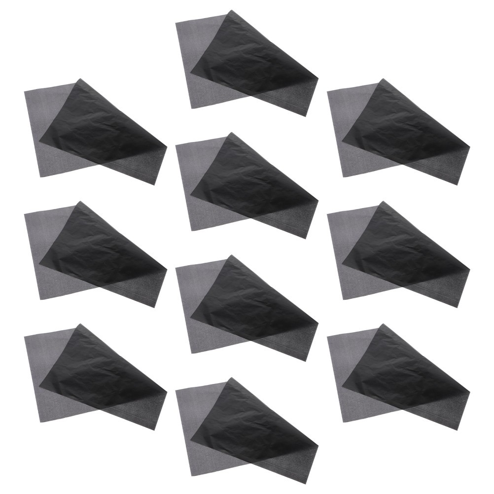 Durable Black Carbon Paper 25Sheets for Home Office Tracing and Transfer
