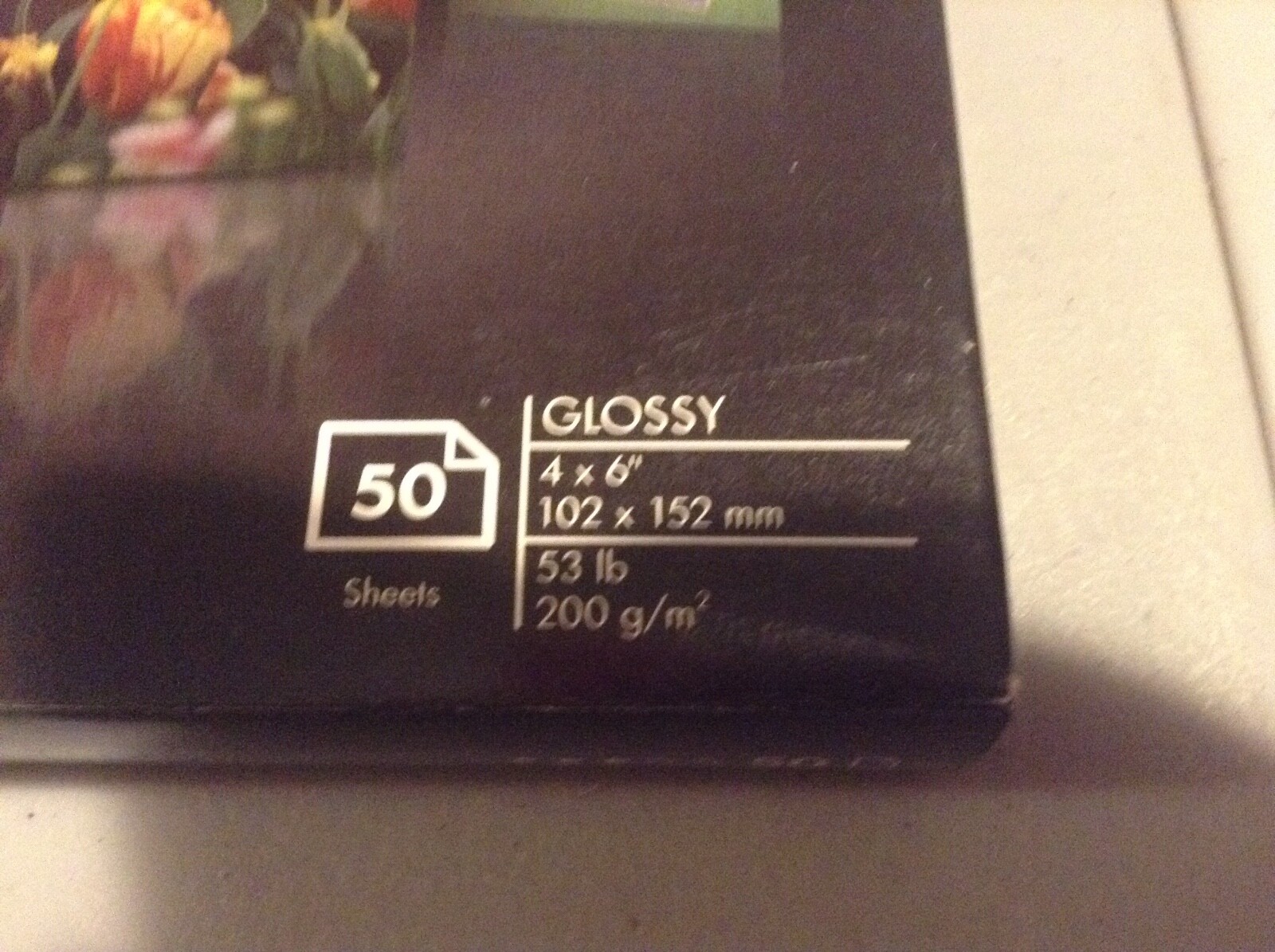 NEW Genuine HP Everyday Photo Glossy Paper 4 X 6 – 50 Sheets (CR758A)
