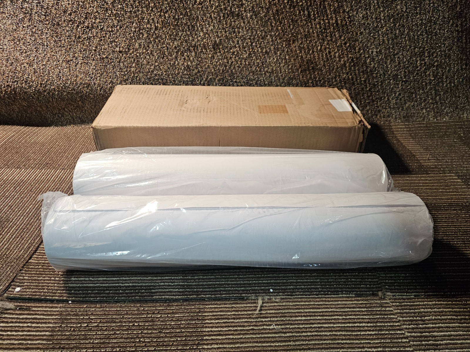 (QTY 2) Plotter Mechanix 24″ x 300′ 20lb Bond Inkjet Plotter Paper 730240U-M780