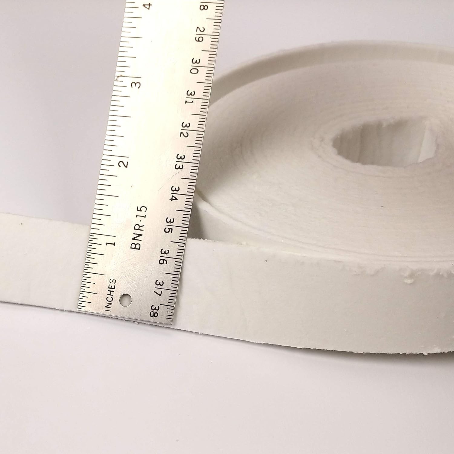 Insulation Gasket Paper for High Temperatures, 1/8in x 1in x 200in Soft Material