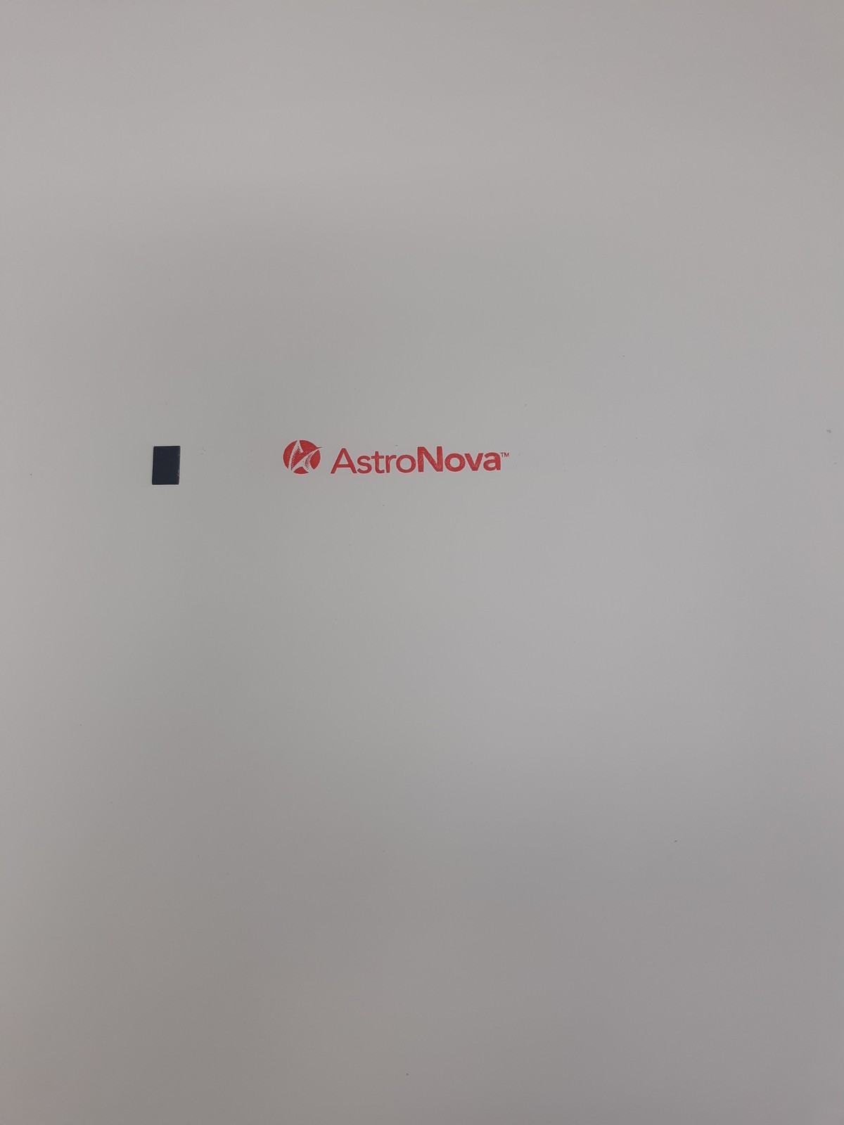 AstroNova 41399000 Thermal Transfer Label Sheets White Pack of 100