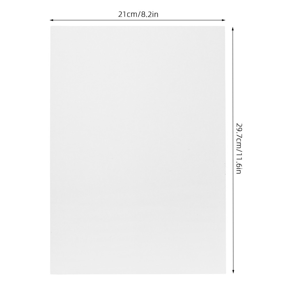 100pcs A4 Self-Adhesive Printable Paper – Sticker Paper for Inkjet Printers –
